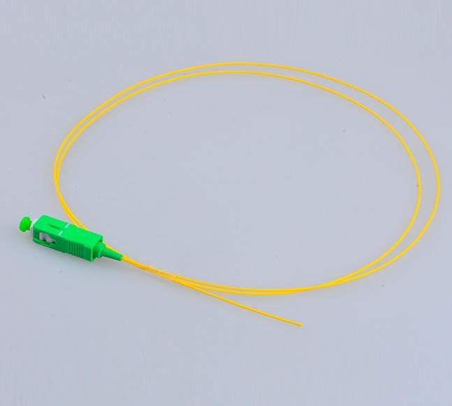Οπτικό singlemode G657A1 μονοκατευθυντικό 2.0mm κίτρινο καλώδιο πλεξίδων SC/APC