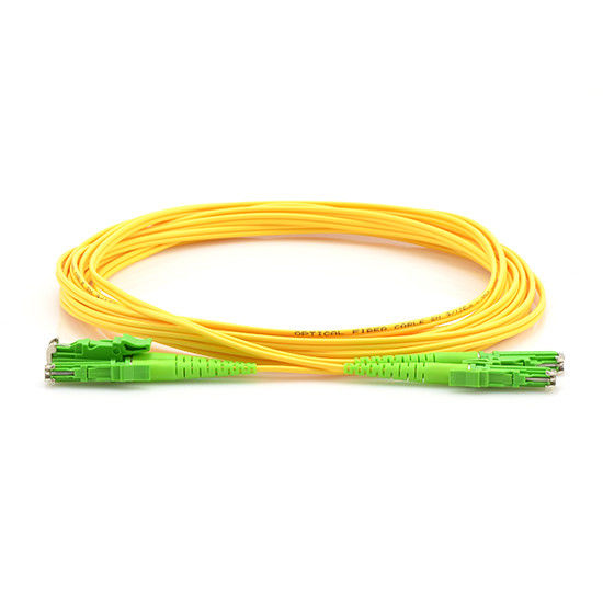 σκοινί G657A E2000/APC μπαλωμάτων ινών τρόπου 2.0mm μονοκατευθυντικό ενιαίο