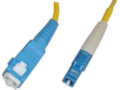 ενιαίο Sc/UPC σκοινιού μπαλωμάτων ινών τρόπου 1M 2M 3M - άλτης LC/UPC G652D SM SX