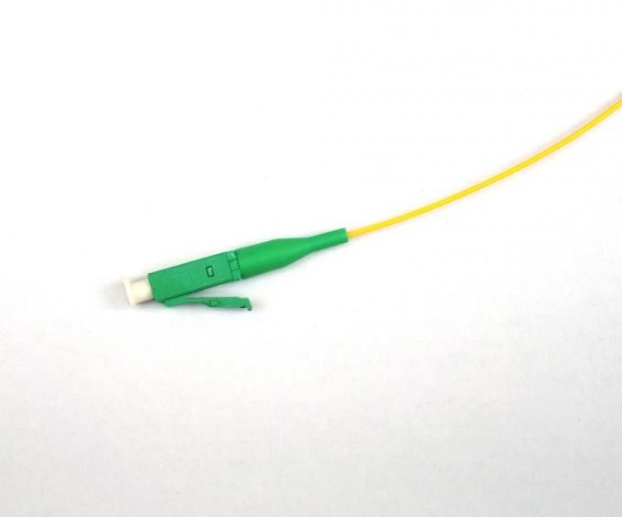 APC G.652D LC πλεξίδα οπτικών ινών, 2 οπτικών ινών μπαλωμάτων σκοινιού χαμηλής χιλ. απώλειας εισαγωγής