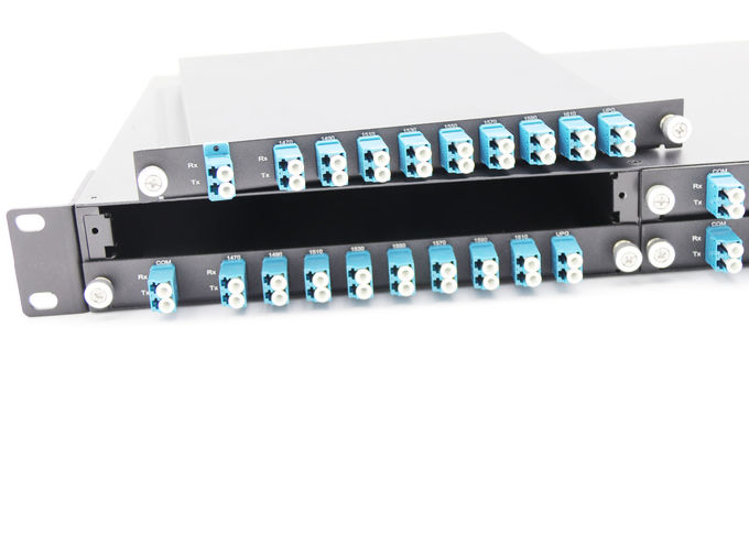 Η ανώτατη IL 2.5dB CWDM αποτύπωση πολυδιαυλωτών UPG στο ράφι 1U τοποθετεί 8 κανάλια