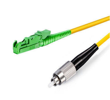 Σκοινί μπαλωμάτων οπτικών ινών FTTH FC/UPC - E2000/APC υλικό PVC/LSZH προμηθευτής