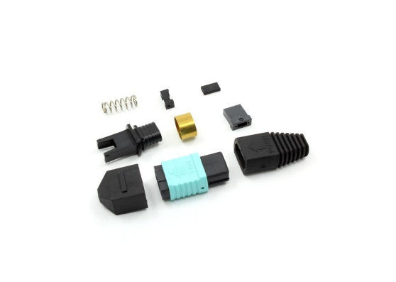 50 / συνδετήρας ινών 125um Mtp Mpo, Ferrule PC συνδετήρας ινών Lc Lc προσώπου τελών προμηθευτής