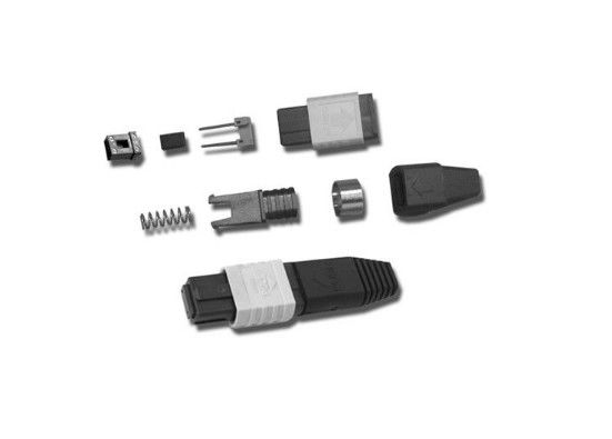 50 / συνδετήρας ινών 125um Mtp Mpo, Ferrule PC συνδετήρας ινών Lc Lc προσώπου τελών προμηθευτής
