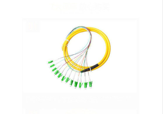 Οπτική πλεξίδα G652 FTTH, ενιαίες πλεξίδες ινών τρόπου τύπων συνδετήρων LC/APC προμηθευτής