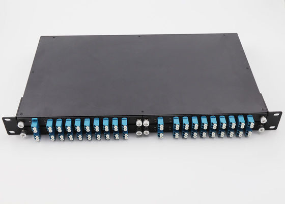 Το ράφι τοποθετεί CWDM Mux Demux τέσσερα σε έναν τύπο με το λιμένα 1470 UPG - μήκος κύματος 1610nm προμηθευτής