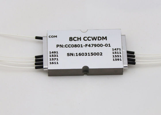 συμπαγές μέγεθος LC mux 1 X 8 CWDM οπτικό demux/τύπος συνδετήρων UPC για το σύστημα MUX/DEMUX προμηθευτής
