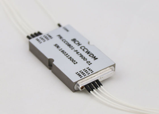 συμπαγές μέγεθος LC mux 1 X 8 CWDM οπτικό demux/τύπος συνδετήρων UPC για το σύστημα MUX/DEMUX προμηθευτής