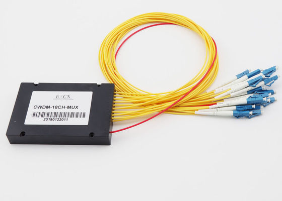 Υψηλή αξιοπιστία Mux Demux Cwdm, ενότητα 4Ch/8Ch/18 CH CWDM με τους συνδετήρες LC προμηθευτής