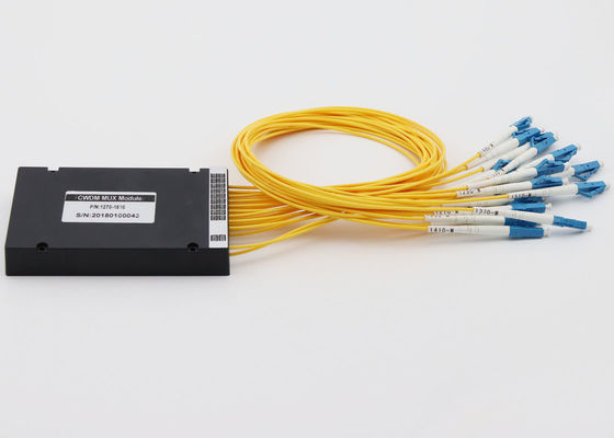 Υψηλή αξιοπιστία Mux Demux Cwdm, ενότητα 4Ch/8Ch/18 CH CWDM με τους συνδετήρες LC προμηθευτής